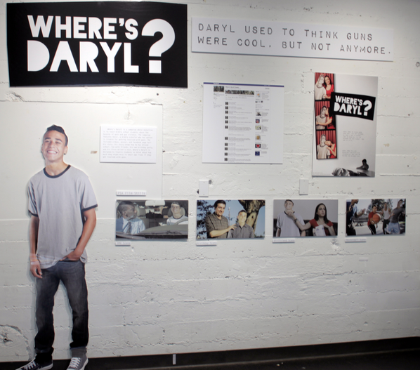 "Where's Daryl?" includes YouTube videos, posters and Facebook pages