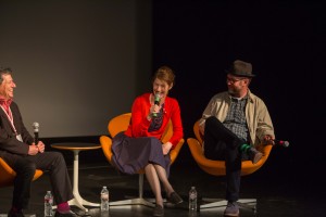 Little Miss Sunshine directors Jonathan Dayton and Valerie Feris speak at the Dot Independent Film Festival.
