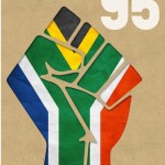 "I was inspired to create this poster mostly because of what the gesture of the fist represents, power. Nelson Mandela is a role model and will forever be remembered whether he is here or in spirit." – Zarina Mendoza