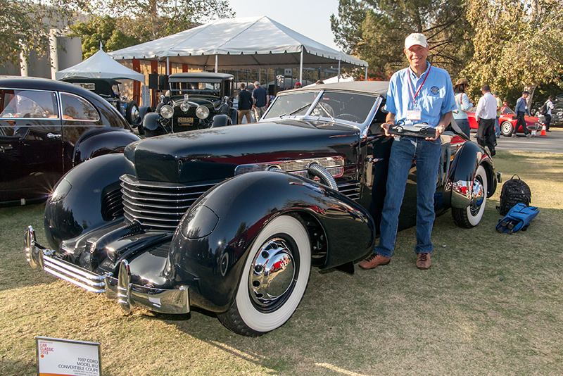 Designers Choice Award: Aaron and Valerie Weiss 1937 Cord 812 Convertible