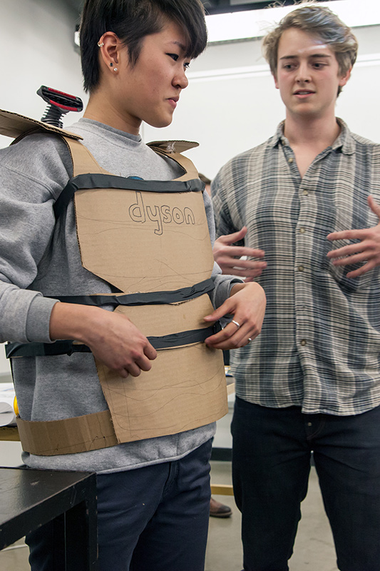 Speed Art Center students make a clean in Dyson's rapid prototyping workshops | ArtCenter News