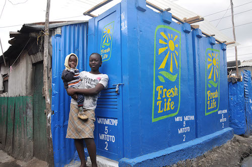 Sanergy is a social enterprise based in Nairobi, Kenya making hygienic sanitaion affordable, and accessible. As a co-founder & designer, Nathan Cooke has worked on branding, strategy, and design of the toilets.