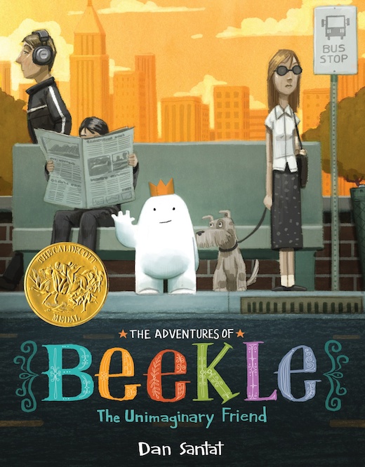 Cover of The Adventures of Beekle: The Unimaginary Friend by Dan Santat. Courtesy Little Brown