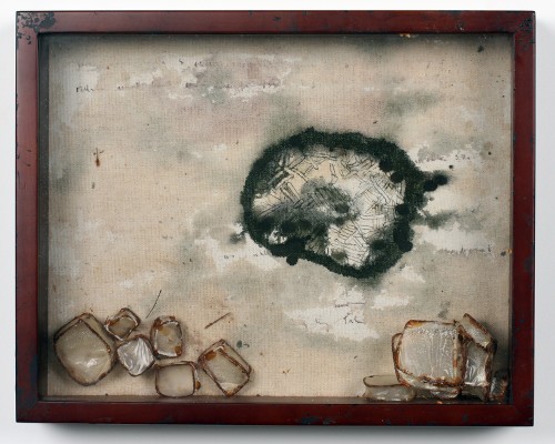"Smallpox" by Dee Hibbert-Jones is on view in "Farewell, Eden" through April 3, 2016, at Descanso Gardens’ Sturt Haaga Gallery in La Cañada Flintridge. 