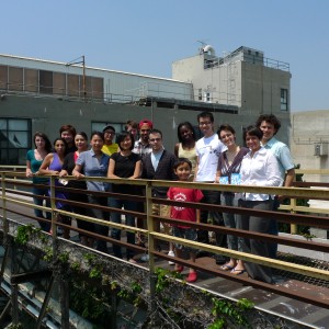 Art Center group with Santiago